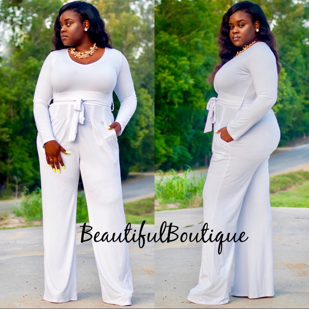 White Jumpsuit